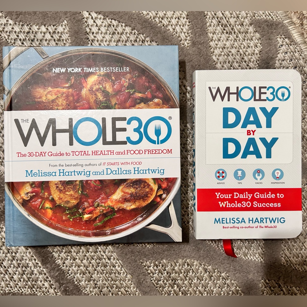 Whole 30 book & Whole 30 day-by-day book